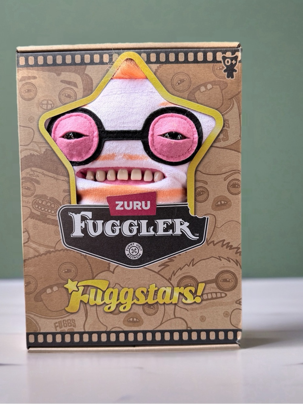 New Zuru Fuggler Fuggstars ED SHEERAN GUNKY GOOBER Funny Ugly Monster SEALED
